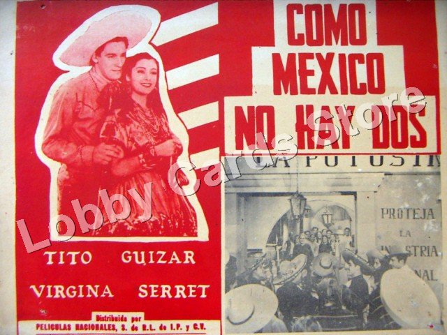TITO GUIZAR/COMO MEXICO NO HAY DOS